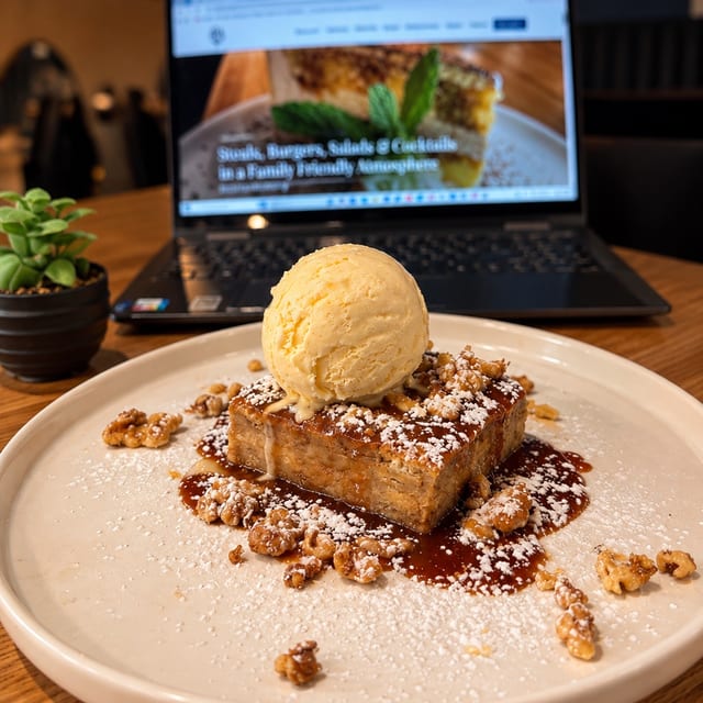 Salted Caramel Bread Pudding.