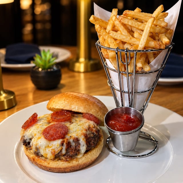 Pizza Burger.