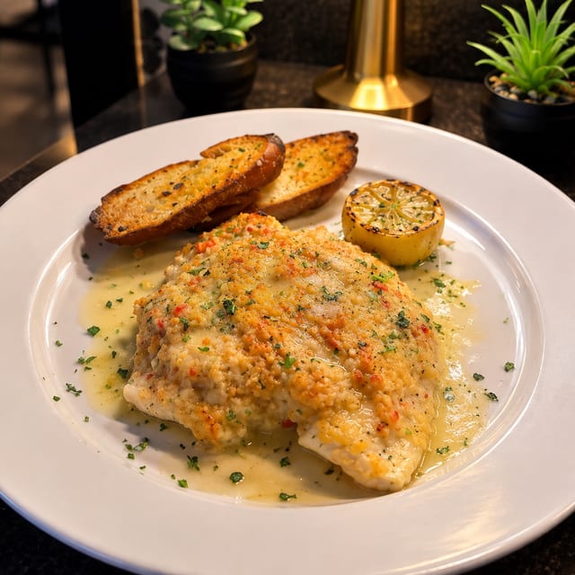 Filet of Sole Oreganatta.