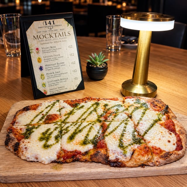 Margherita Flatbread.