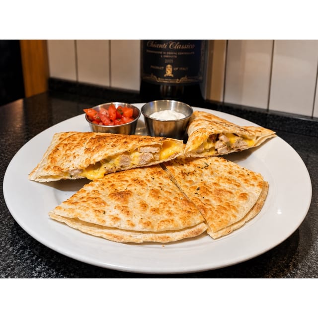 Chicken Quesadilla.