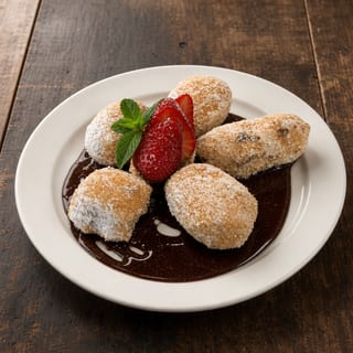 Nutella Stuffed Zeppole