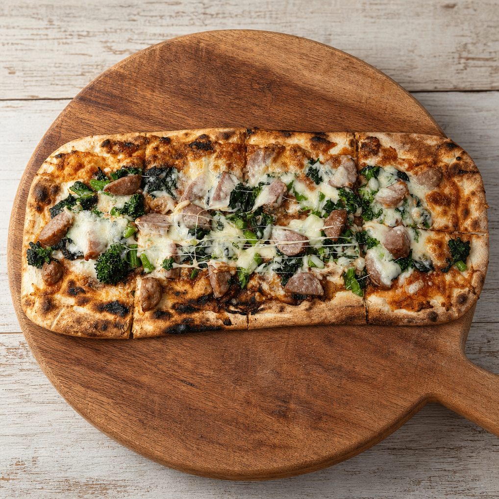 Broccoli Rabe and Sausage.