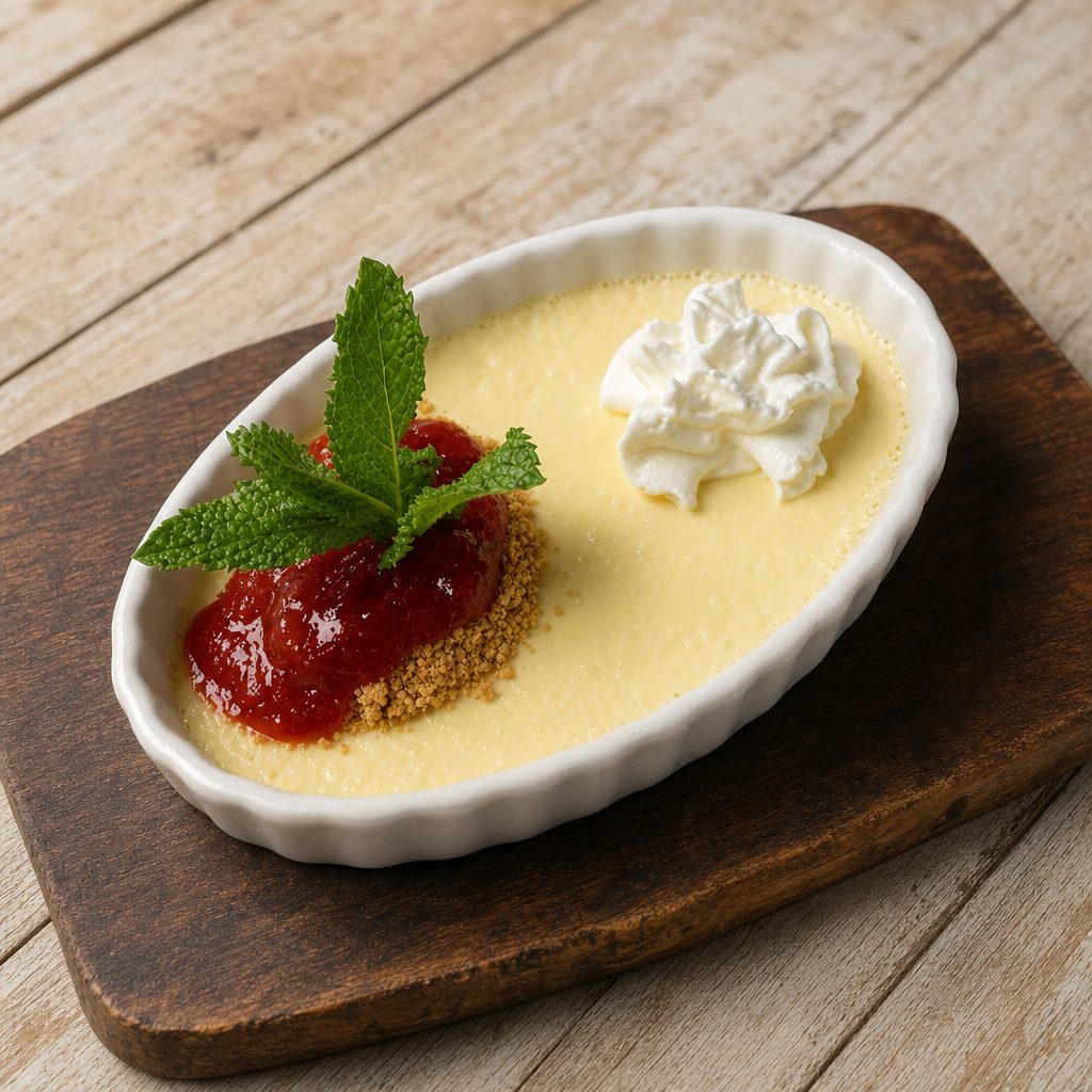 Crème Brûlée.