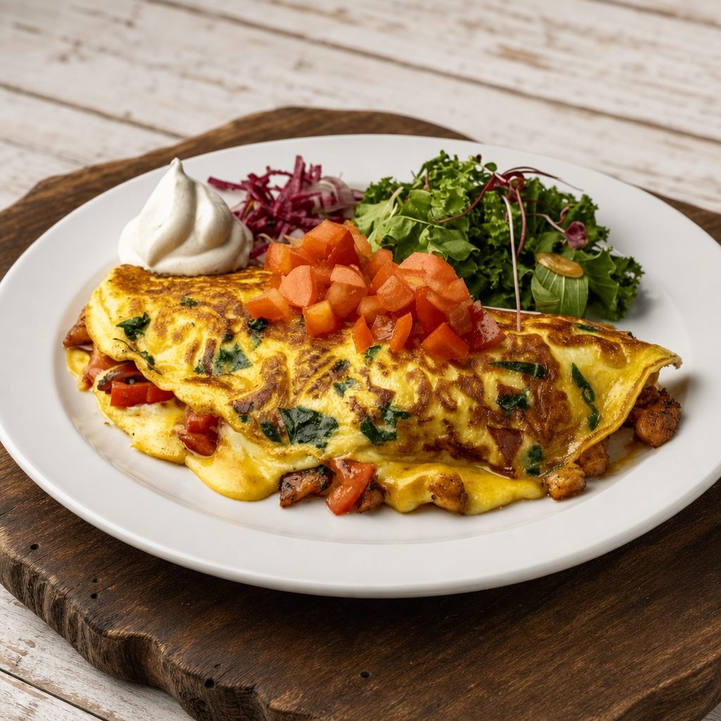 Omelette Any Style.