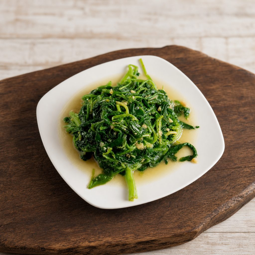 Sauteed Spinach.