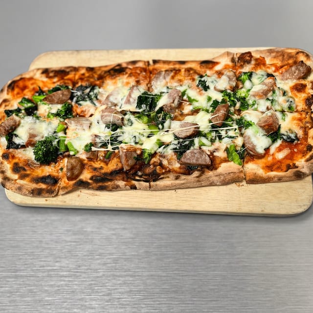 Broccoli Rabe and Sausage.