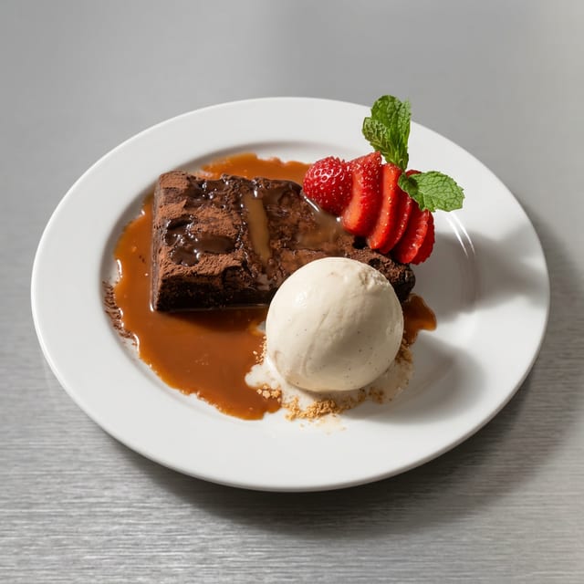 Fudge Brownie.